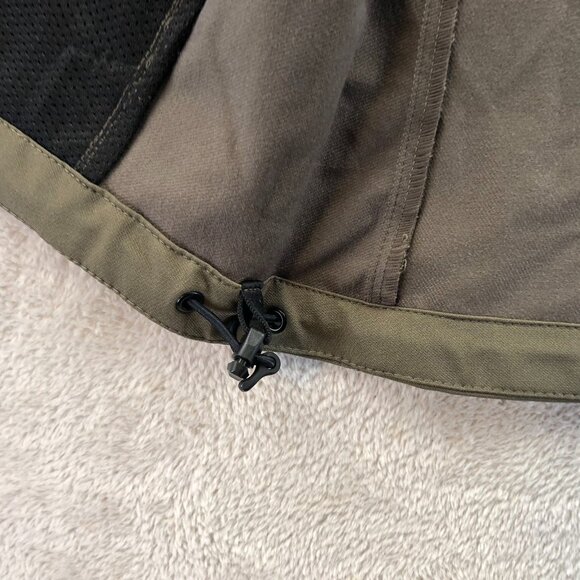 Lowe Alpine Women's Vest Jacket Medium Softshell Full Zip Stand Collar Green - Picture 8 of 12